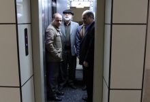 گزارش تصویری از بازدید هیات رئیسه دانشگاه از دانشکده علوم زمین
